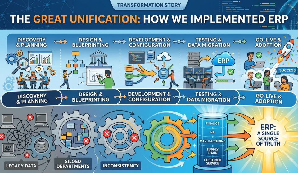 The Great Unification: How We Implemented ERP The Great Unification: How We Implemented ERP
