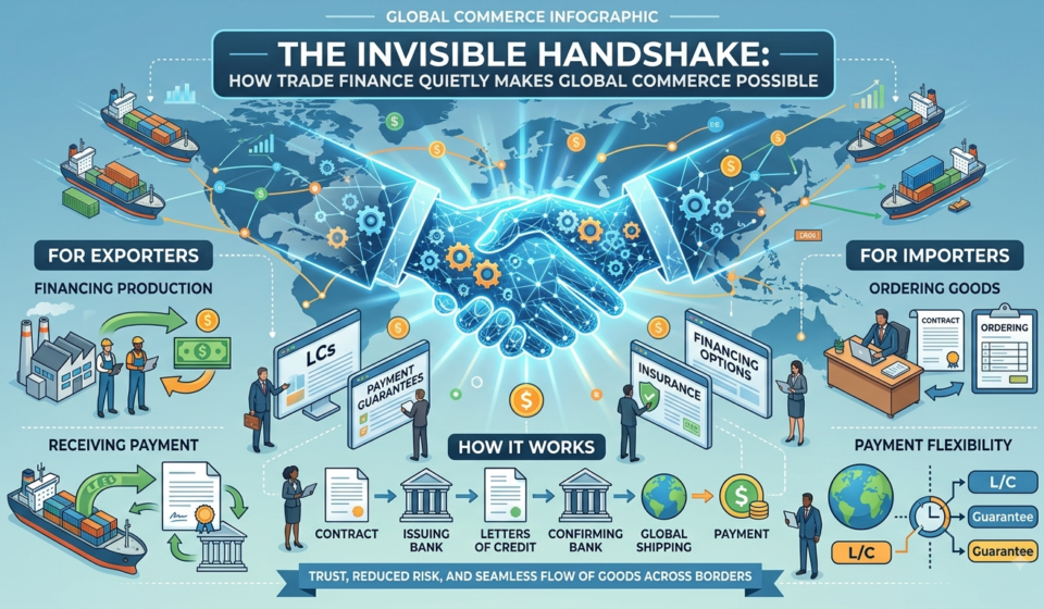 The Invisible Handshake: How Trade Finance Quietly Makes Global Commerce Possible