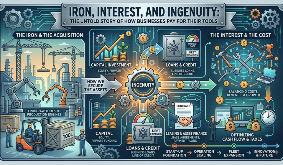 Iron, Interest, and Ingenuity: The Untold Story of How Businesses Pay for Their Tools