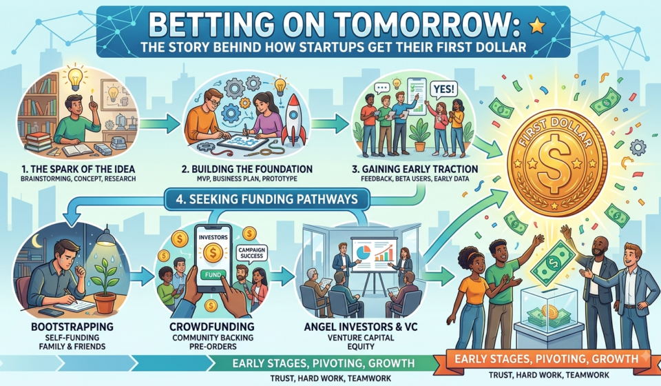 Betting on Tomorrow: The Story Behind How Startups Get Their First Dollar