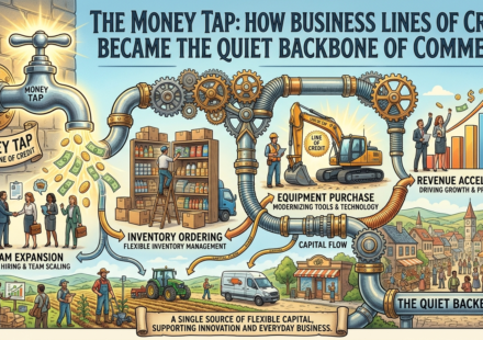 The Money Tap: How Business Lines of Credit Became the Quiet Backbone of Commerce