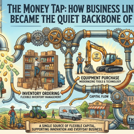The Money Tap: How Business Lines of Credit Became the Quiet Backbone of Commerce