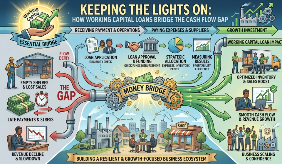 Keeping the Lights On: How Working Capital Loans Bridge the Cash Flow Gap
