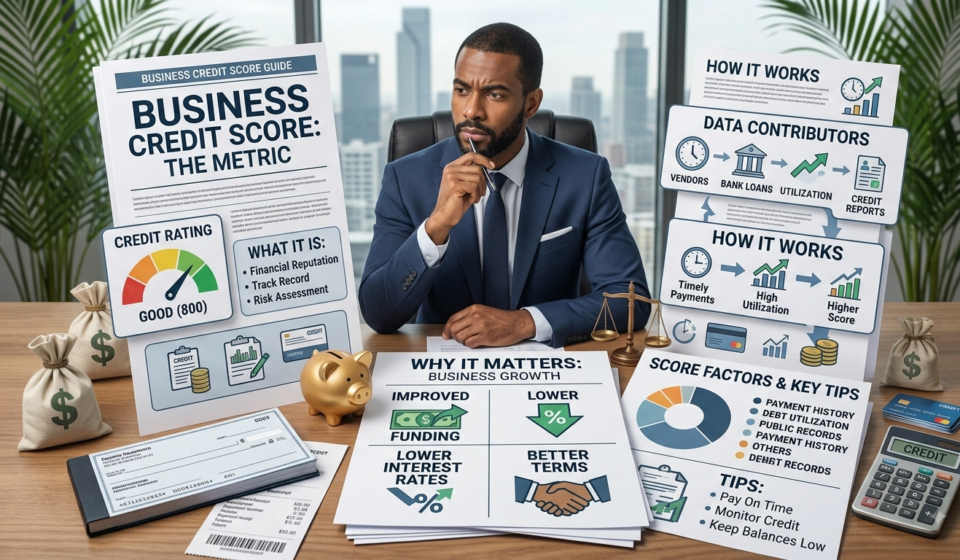 Business Credit Score Guide: What It Is, How It Works, and Why It Matters